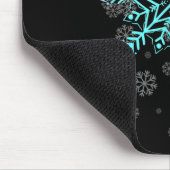 Retro Snowflake For Women  Mousepad (Ecke)