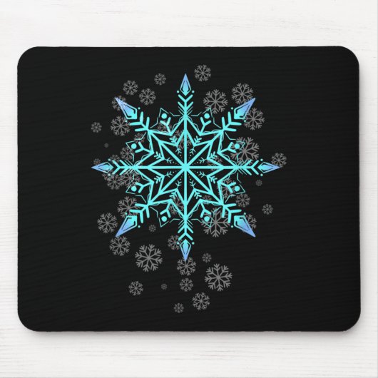Retro Snowflake For Women  Mousepad (Vorne)