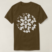 Retro Snowflake Groovy 531 T-Shirt (Design vorne)