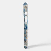 Retro Snowflake Kaleidoscope Quilt Case-Mate iPhone Hülle (Rückseite / Links)