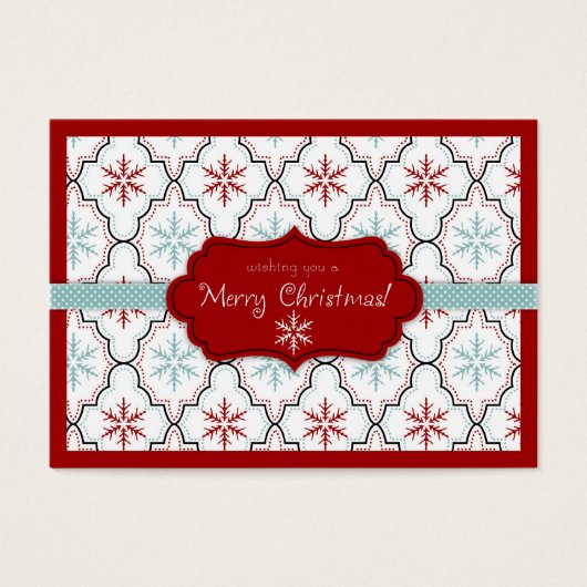 Retro Snowflakes Geschenk Tag 2 (Vorderseite)