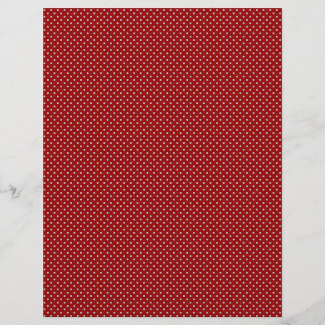 Retro Snowflakes - Scrapbook Paper 3 (Vorderseite)