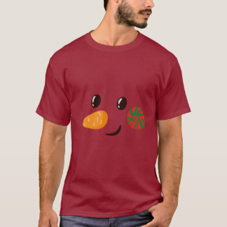 Retro Snowman Men T-Shirt