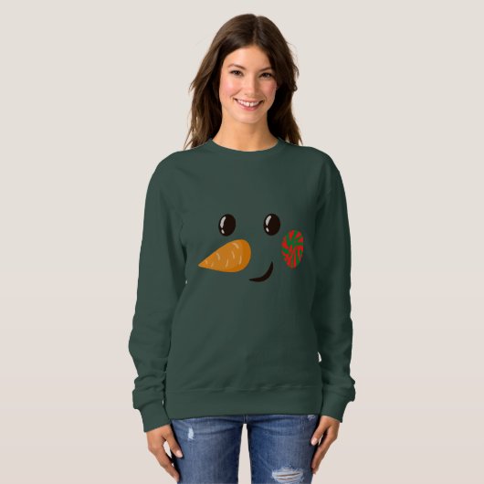 Retro Snowman Men's Sweatshirt (Vorne ganz)