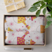 Retro Snowman mit Blume Pullover und Schneeflocken Seidenpapier (Geschenk)