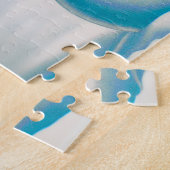 Retro Snowman, Niedlicher Hund, roter Kardinal und Puzzle (Seite)