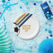 Retro Soccer Birthday Paper Teller (Party)