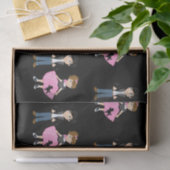 Retro Sock Hop Geburtstagsparty Seidenpapier (Geschenk)