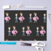 Retro Sock Hop Geburtstagsparty Seidenpapier (Handwerk)