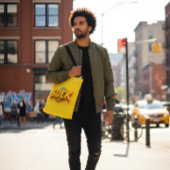 Retro "SOCK" Tote Bag - Bold Streetwear Vibes Tasche