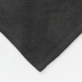 Retro Socken-Affe Fleecedecke (Ecke)