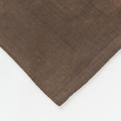 Retro Socken-Affe Fleecedecke (Ecke)