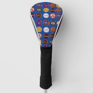 Retro Soda Cap Golf Head Cover,Vintage Pop Art Headcover
