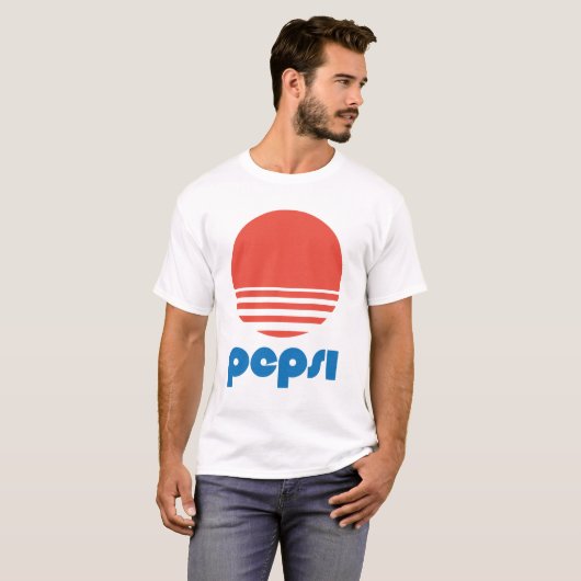 Retro Soda Vibes – Sunset Pop Art Graphic Tee (Vorne ganz)