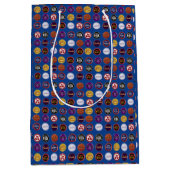 Retro-Sodawerbeverschluss-Geschenktasche, Vintage- Mittlere Geschenktüte (Vorderseite)