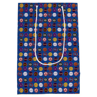 Retro-Sodawerk-Geschenktüte, Vintage-Gamer-Geschen Mittlere Geschenktüte