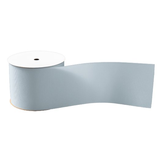 Retro Soft Powder Blau Design Ripsband (Spule)
