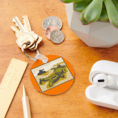 Retro Soldier und Tank Schlüsselanhänger