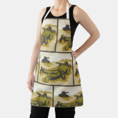 Retro Soldier und Tank Schürze (InSitu)