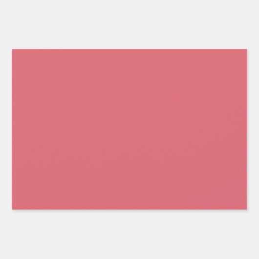 Retro Solid Block Design/Set 1 Geschenkpapier Set (Vorderseite 3)