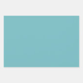 Retro Solid Block Design/Set 1 Geschenkpapier Set (Vorderseite 2)