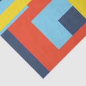 Retro Solid Block Design/Set 2 Seidenpapier (Detail)