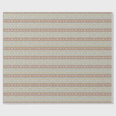 Retro-Sommer geometrisches Farbfeld-Musterdesign Geschenkpapier (Flach)