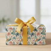 Retro Sommer Geschenkpapier