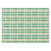 Retro Sommer grün und rosa kariert Tischdecke (Vorderseite (Horizontal))