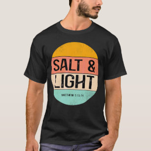 Retro Sommer Salz & leichte Frauen Christliche Ers T-Shirt