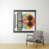 Retro-Sommer-Stimmung Wandteppich (Beispiel (Horizontal))