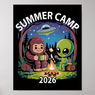 Retro-Sommercamp 2026 Kinder Alien-Vibes-Regisseur Poster