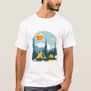 Retro-Sommercamp-Grafik-T-Shirt! T-Shirt