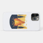 Retro-Sommercamp-Grafik-Tasche Case-Mate iPhone Hülle (Rückseite (Horizontal))
