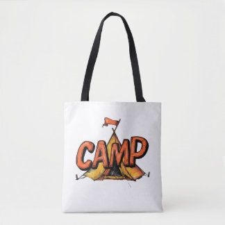 Retro-Sommercamp-Grafik-Tasche Tasche