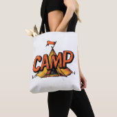 Retro-Sommercamp-Grafik-Tasche Tasche (Von Nahem)
