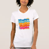 Retro-Sommerferien T-Shirt (Vorderseite)