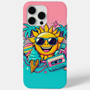 Retro-Sommerstimmung - Süße 80er-Ästhetik Case-Mate iPhone Hülle