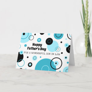 Retro Son in Law Happy Vatertag Karte