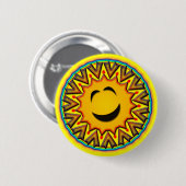 RETRO SONNE BUTTON (Vorne & Hinten)