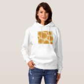 Retro Sonnenblumen Hoodie (Vorne ganz)