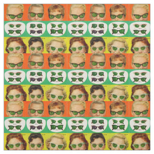 Retro-Sonnenbrille der 50er Jahre Stoff