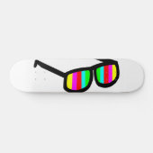 Retro-Sonnenbrille Longboard Skateboard (Horizontal)