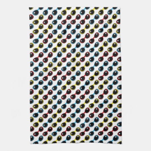 Retro-Sonnenbrille primär Küchentuch (Vertikal)