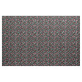 Retro-Sonnenbrille Schwarzes Muster Stoff (Fat Quarter (45,7 x 55,9 cm))