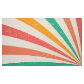 Retro Sonnendurchbruch des bunten Sommers Stoff (Fat Quarter (45,7 x 55,9 cm))