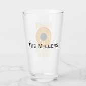 Retro-Sonnenfinsternis Gesamt Eclipse 8. April 202 Glas (Rückseite)