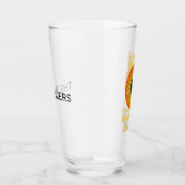 Retro-Sonnenfinsternis Gesamt Eclipse 8. April 202 Glas (Rechts)