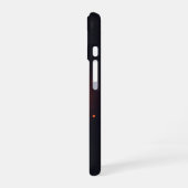 Retro Sonnenfinsternis iPhone 16 Hülle (Linke Seite)
