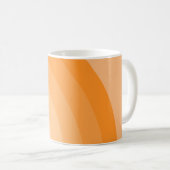 Retro-Sonnenstrahl-Regenbogen Kaffeetasse (VorderseiteRechts)